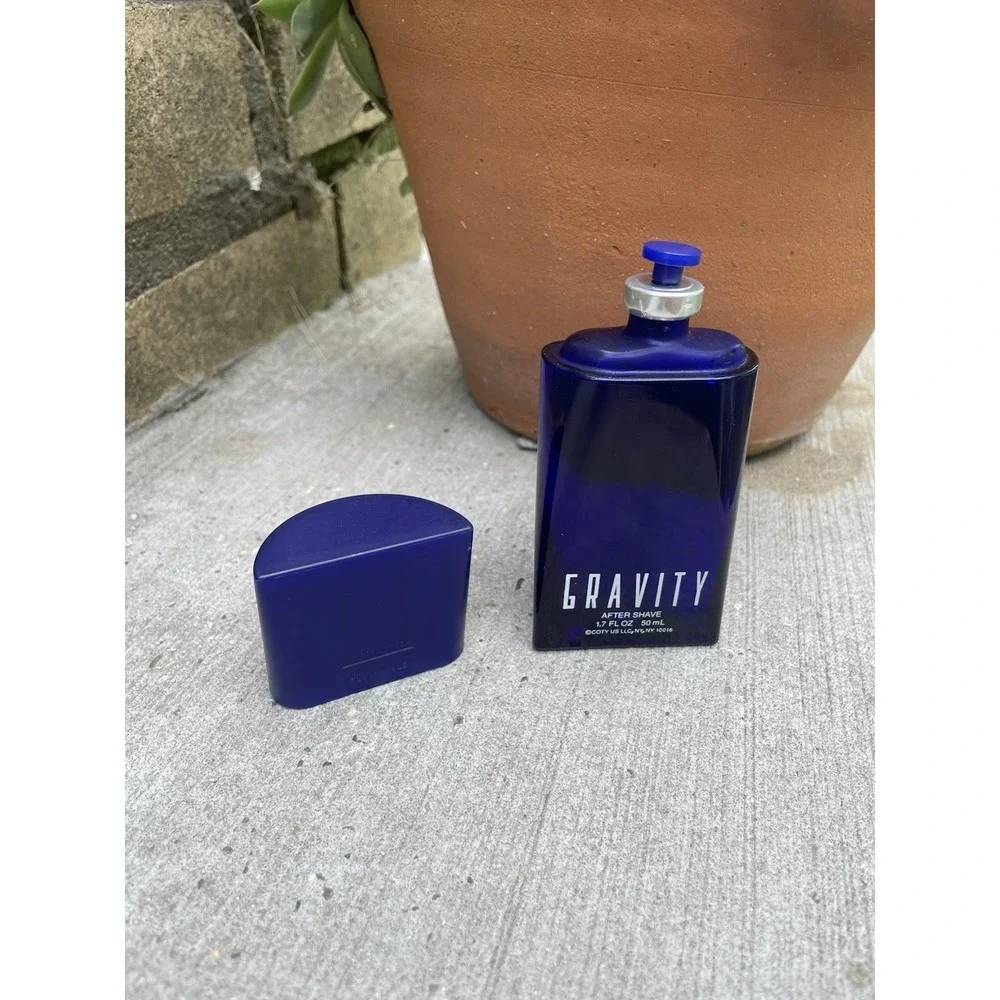 Gravity Mens After Shave by Coty 1.7 fl oz 50 ml Without Box Old Stock Shaving